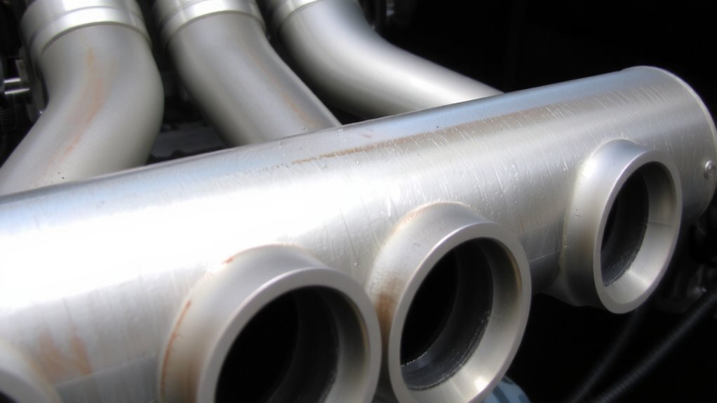 pulse tuned exhaust scavenging