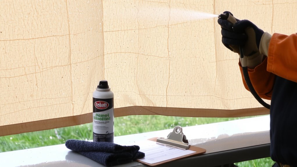 quarterly fluoropolymer spray protection