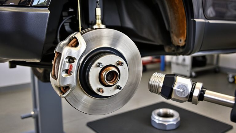 rear brake rotor replacement