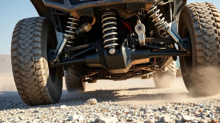 rear shocks control axle