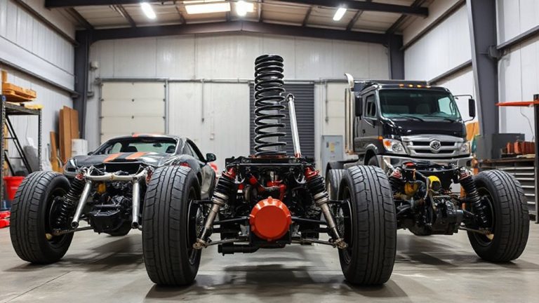 rear suspension design variations