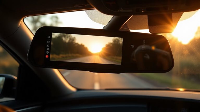 rear view mirror cameras