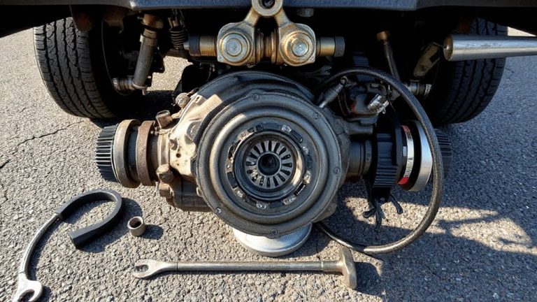 rear wheel drive clutch replacement