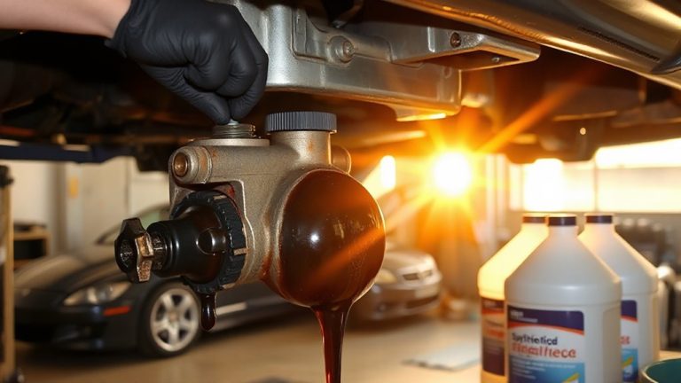 rear wheel drive sedan 50k differential fluid change