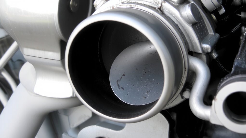 reduces emissions via exhaust recirculation