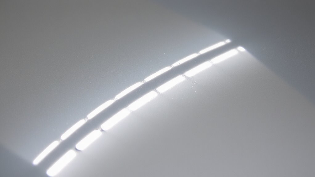 reflection analysis reveals wet sanding