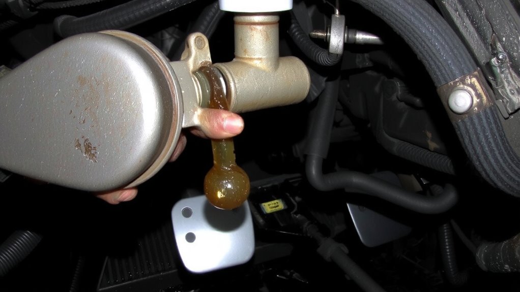 remove clutch master cylinder