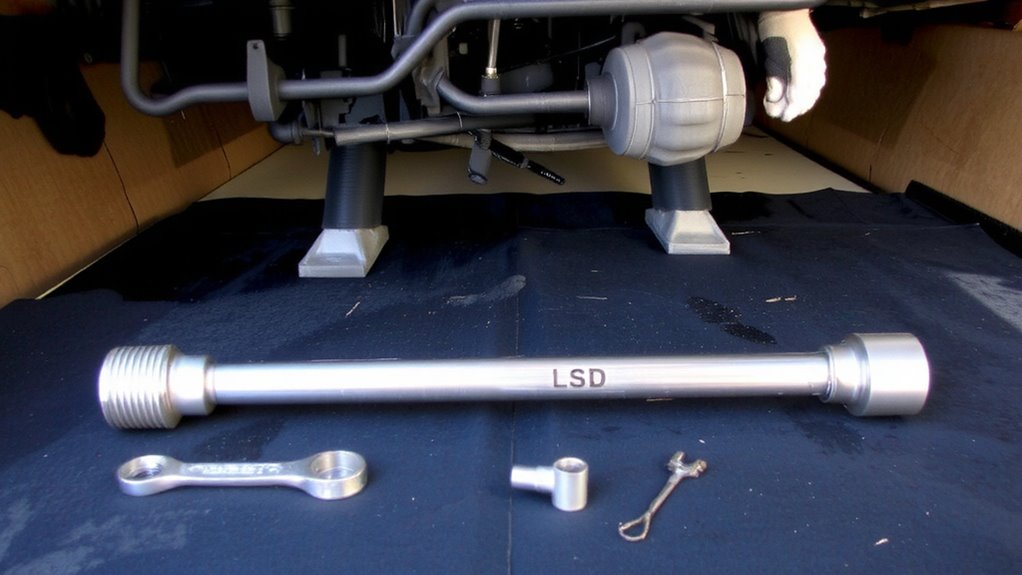 remove driveshaft carefully for clutch access