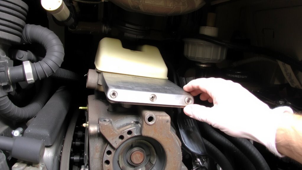 remove obstructing components safely