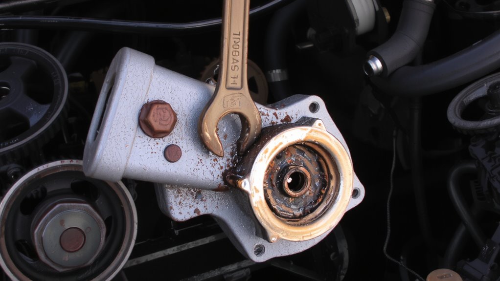 remove old pump safely