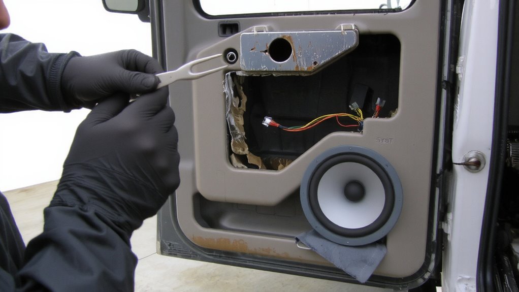 remove old speakers safely