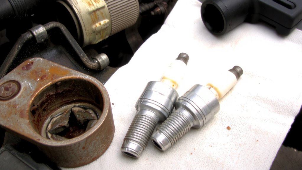 remove plugs carefully