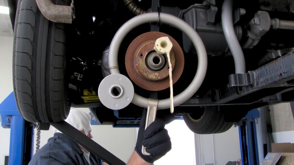 remove slave cylinder carefully