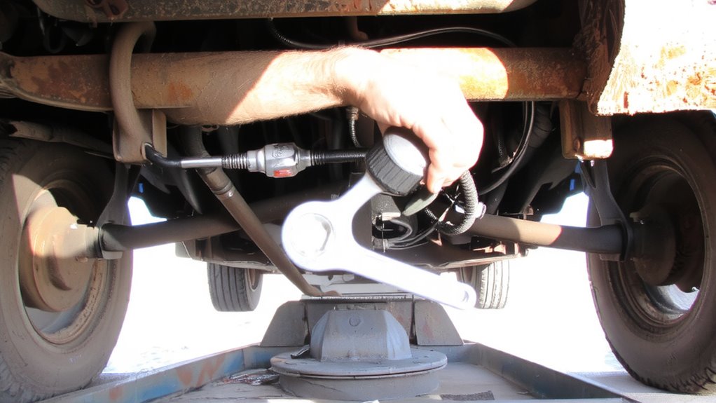 remove slave cylinder carefully