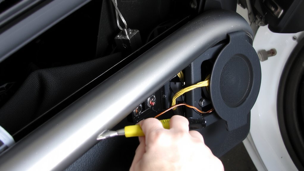 remove speakers safely