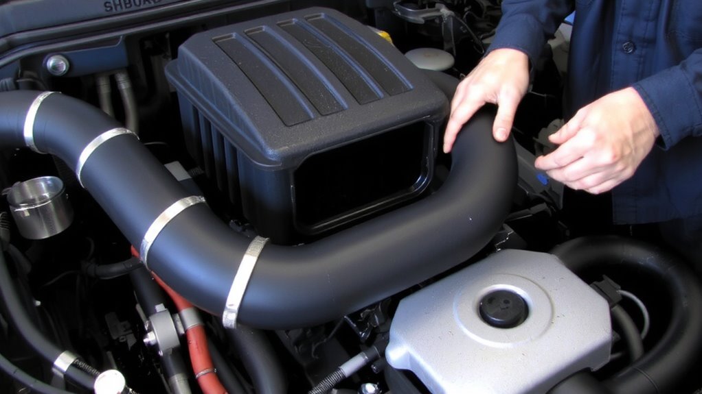 remove stock airbox safely