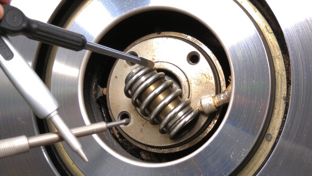 remove wheels inspect drum