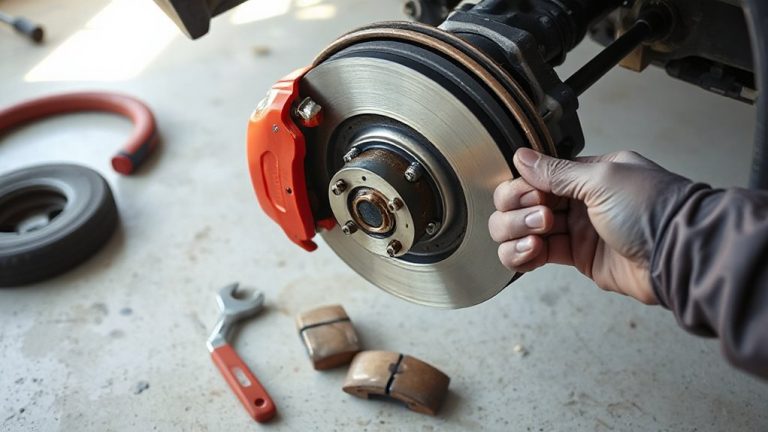 replace 2011 ford focus rear brake pads