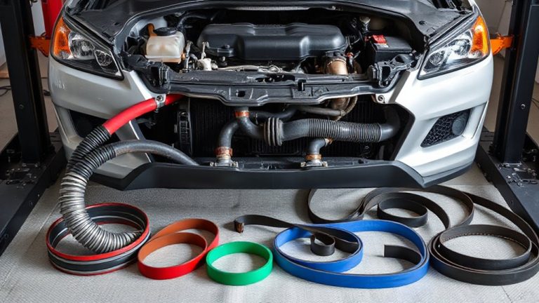 replace belts hoses 60k 90k