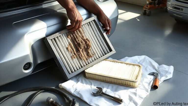 replace car air filter
