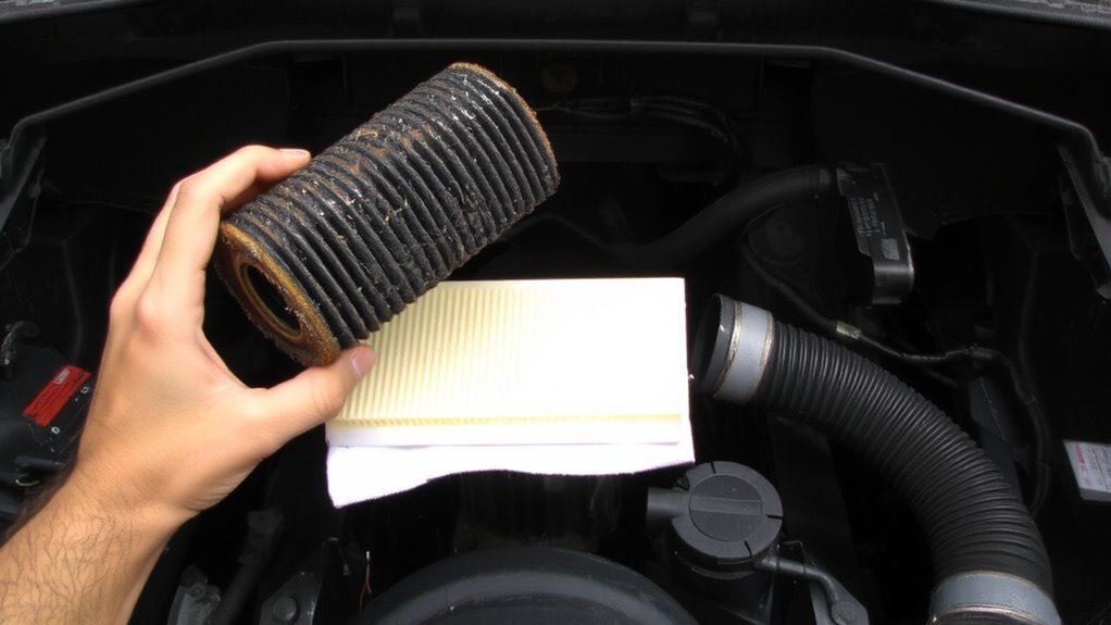 replace clogged air filters promptly