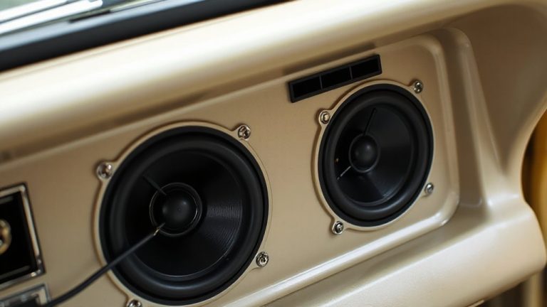 replace factory dash speakers