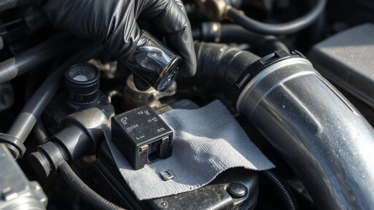replace faulty fuel pump relay
