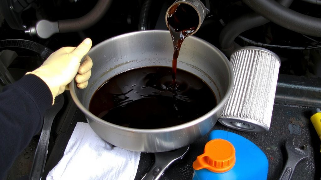 replace filter clean pan thoroughly