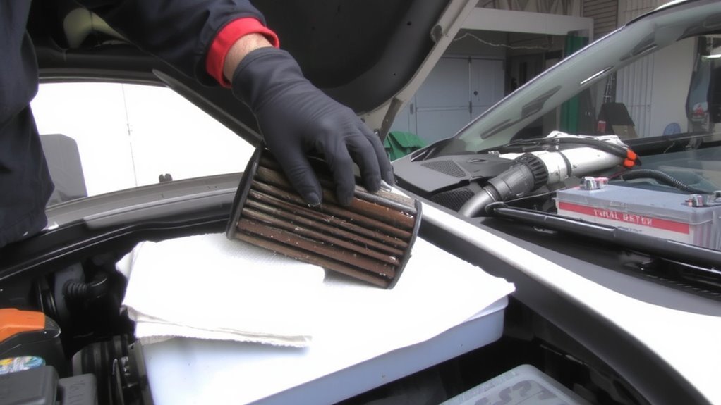 replace fuel filter now