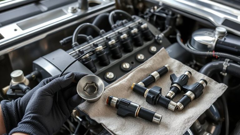 replace fuel injectors properly