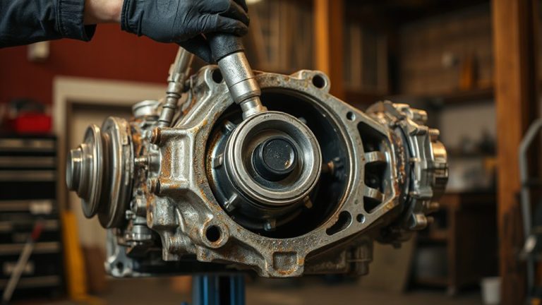 replace input shaft seal rwd