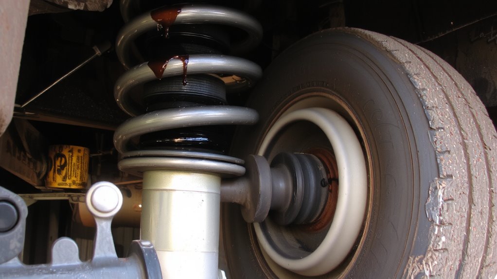 replace leaking struts immediately