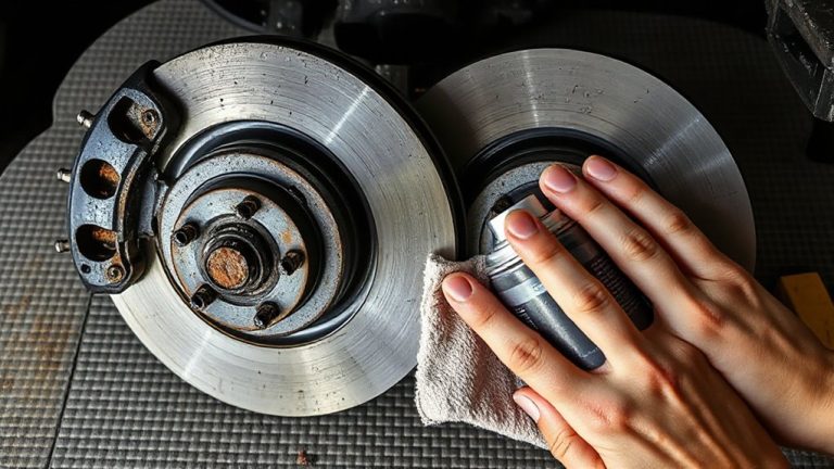 replace rear brake rotors