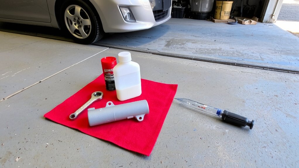 replace slave cylinder safely
