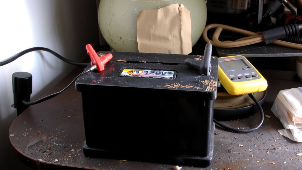 resting battery voltage test
