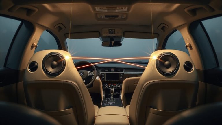 right hand drive speaker placement