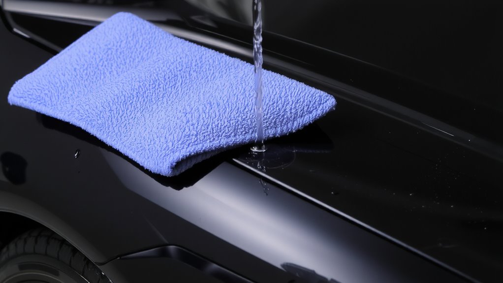 rinse first prevent scratches