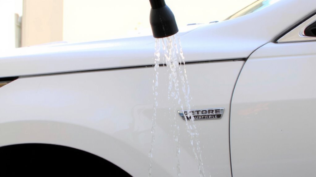 rinse safely from top