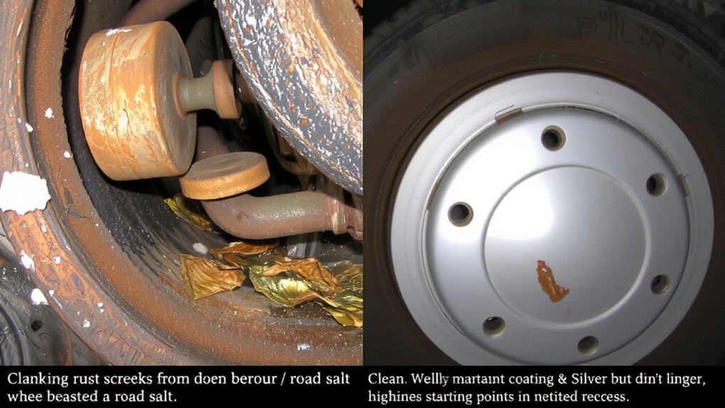 road salt causes wheel rust