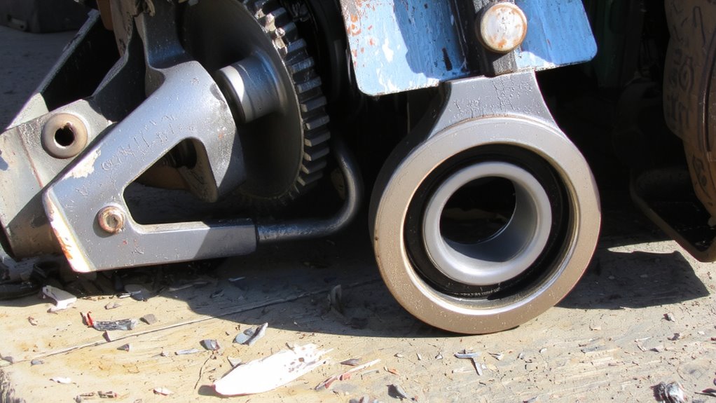 rock stress destroys bearings