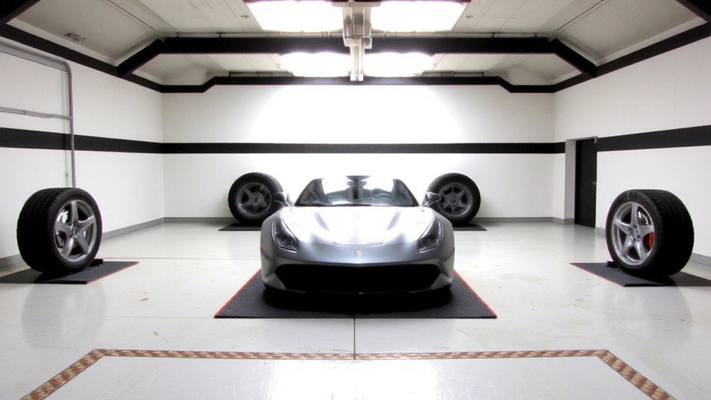 rotate tires every eight weeks