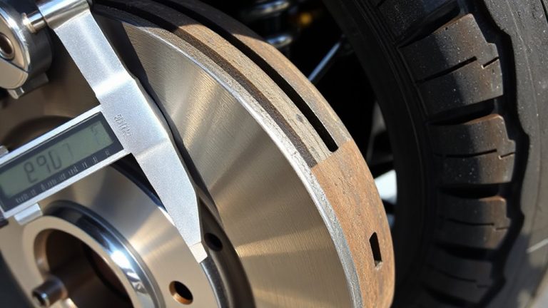 rotor thickness replacement threshold