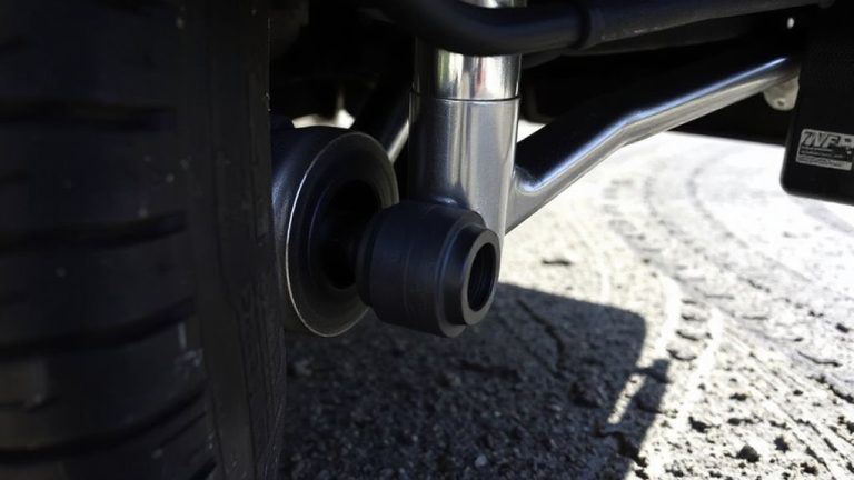 rubber bushings isolate vibrations