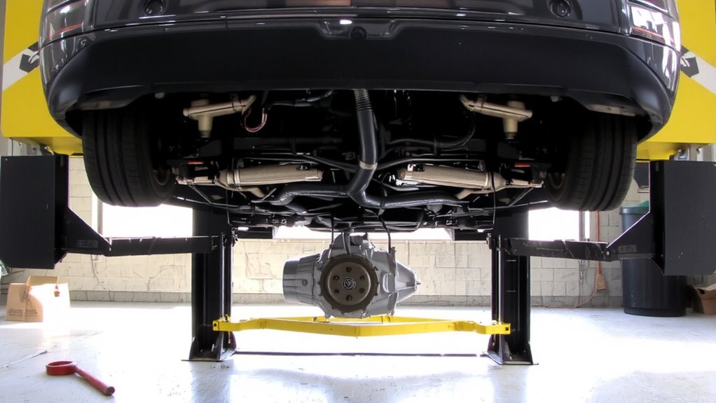 safe lifting and disconnection procedures