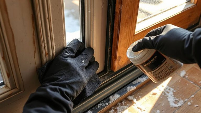 seal door gaps with rubber conditioner