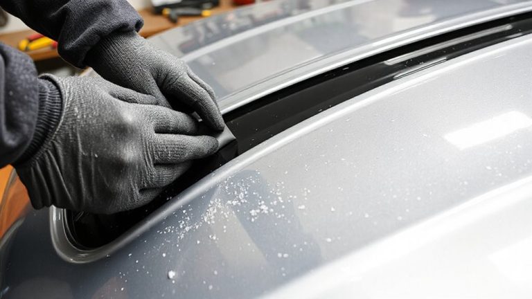 seal hood edges securely