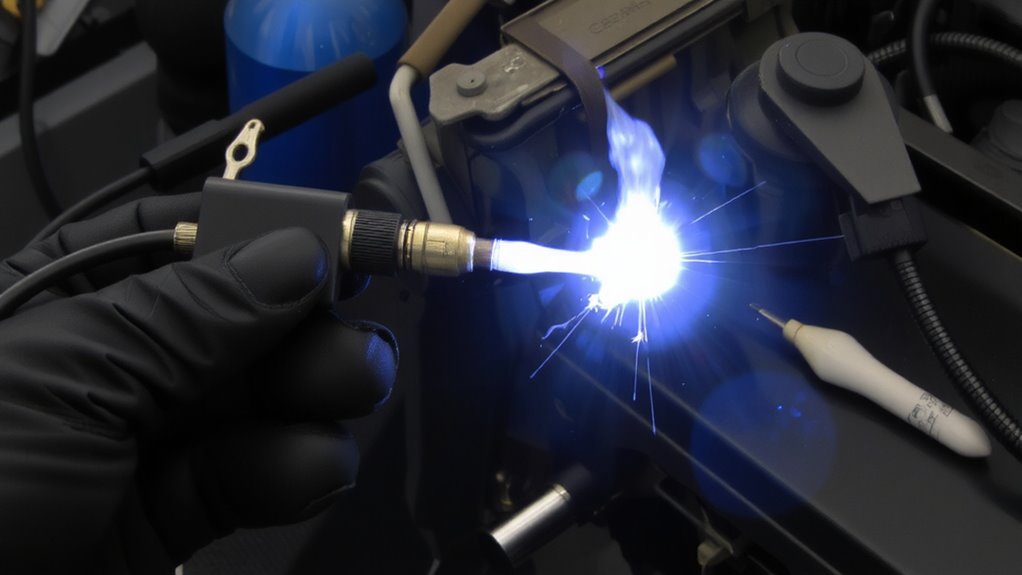 secure grounding ensures accurate testing