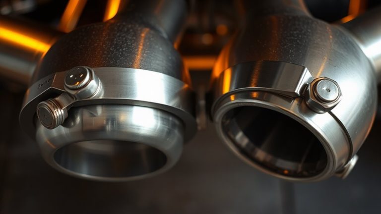 secure leak free exhaust clamps