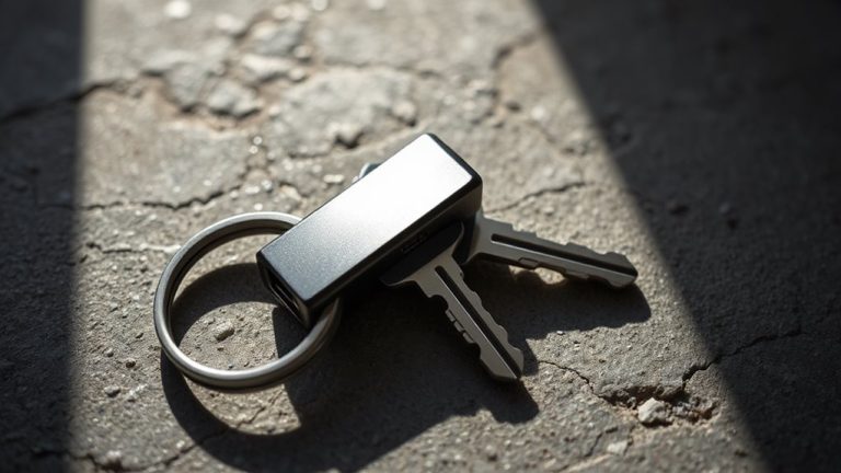 secure stylish key rings