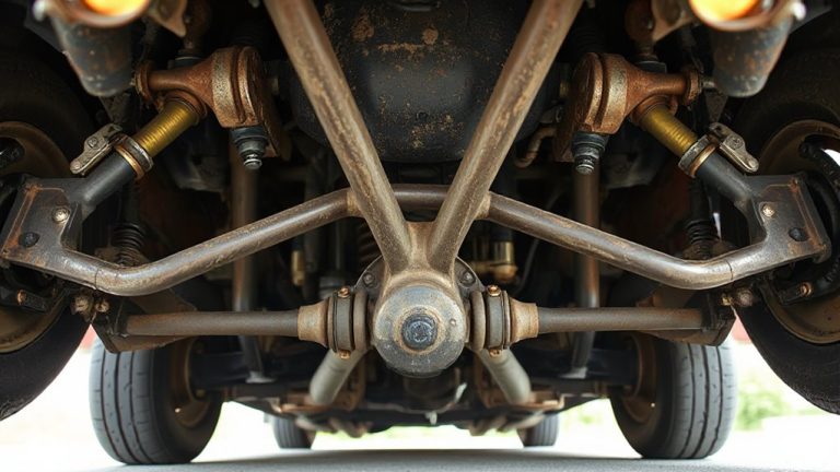 semi trailing arm suspension